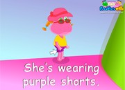 Clothes & Weather Words & Sentences