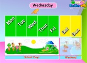 Days of the Week ESL Lesson Sentences and Words