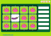 Vegetables Memory Game