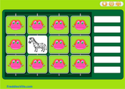 Zoo Animals Memory Game