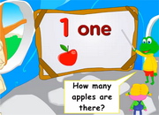 Numbers: How many apples?