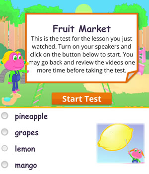 fruits test