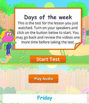 days-week test