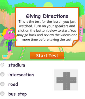 directions test