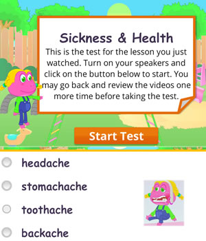 health-sickness test