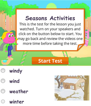 seasons-activities test