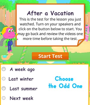 after-vacation test