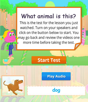 Farm animals test