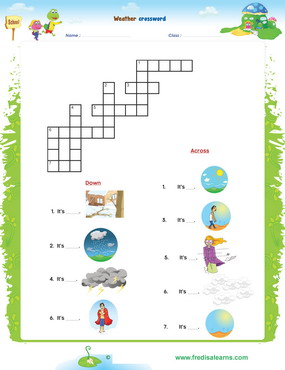 Weather Crossword