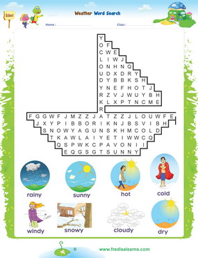 Weather Wordsearch