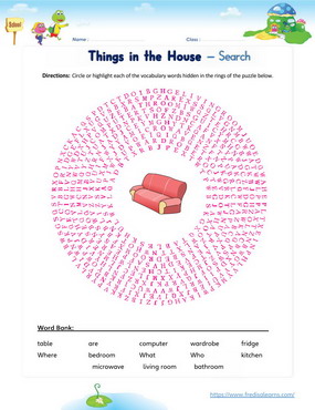 things in house search